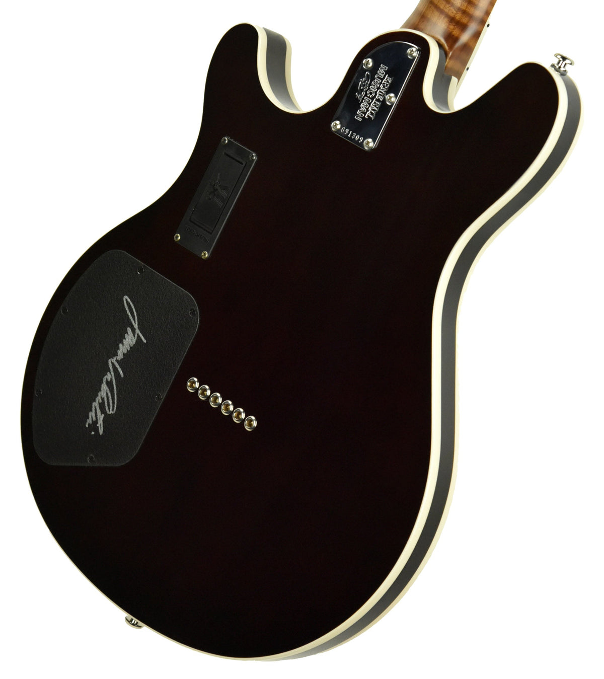 Used Music Man Ball Family Reserve Valentine in Walnut Flame G91309
