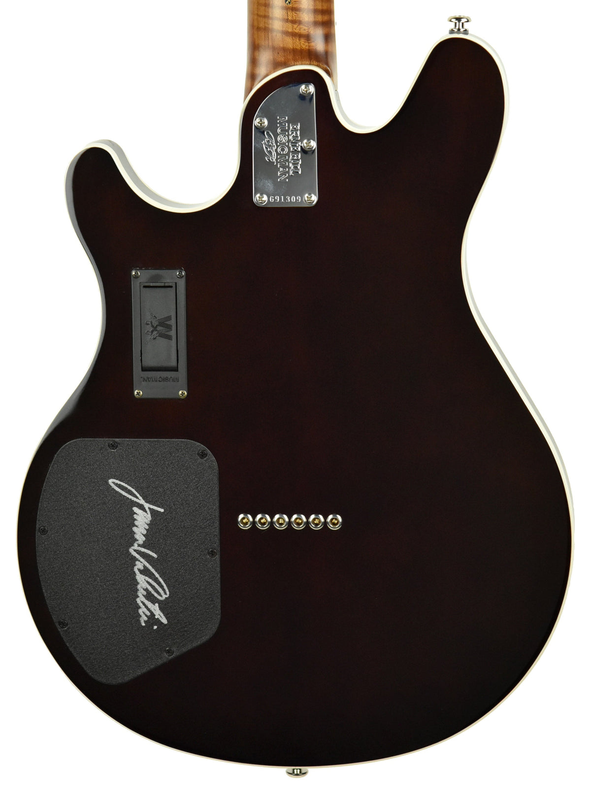 Used Music Man Ball Family Reserve Valentine in Walnut Flame G91309