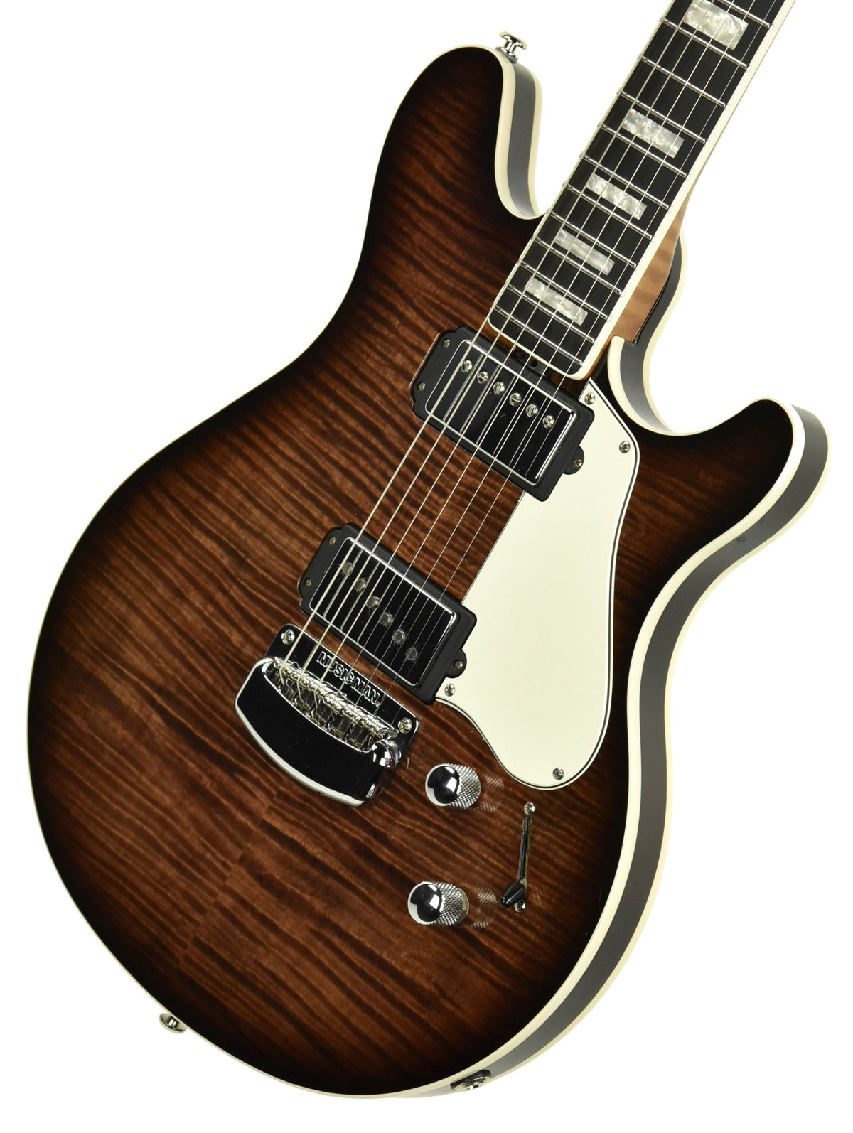 Used Music Man Ball Family Reserve Valentine in Walnut Flame G91309