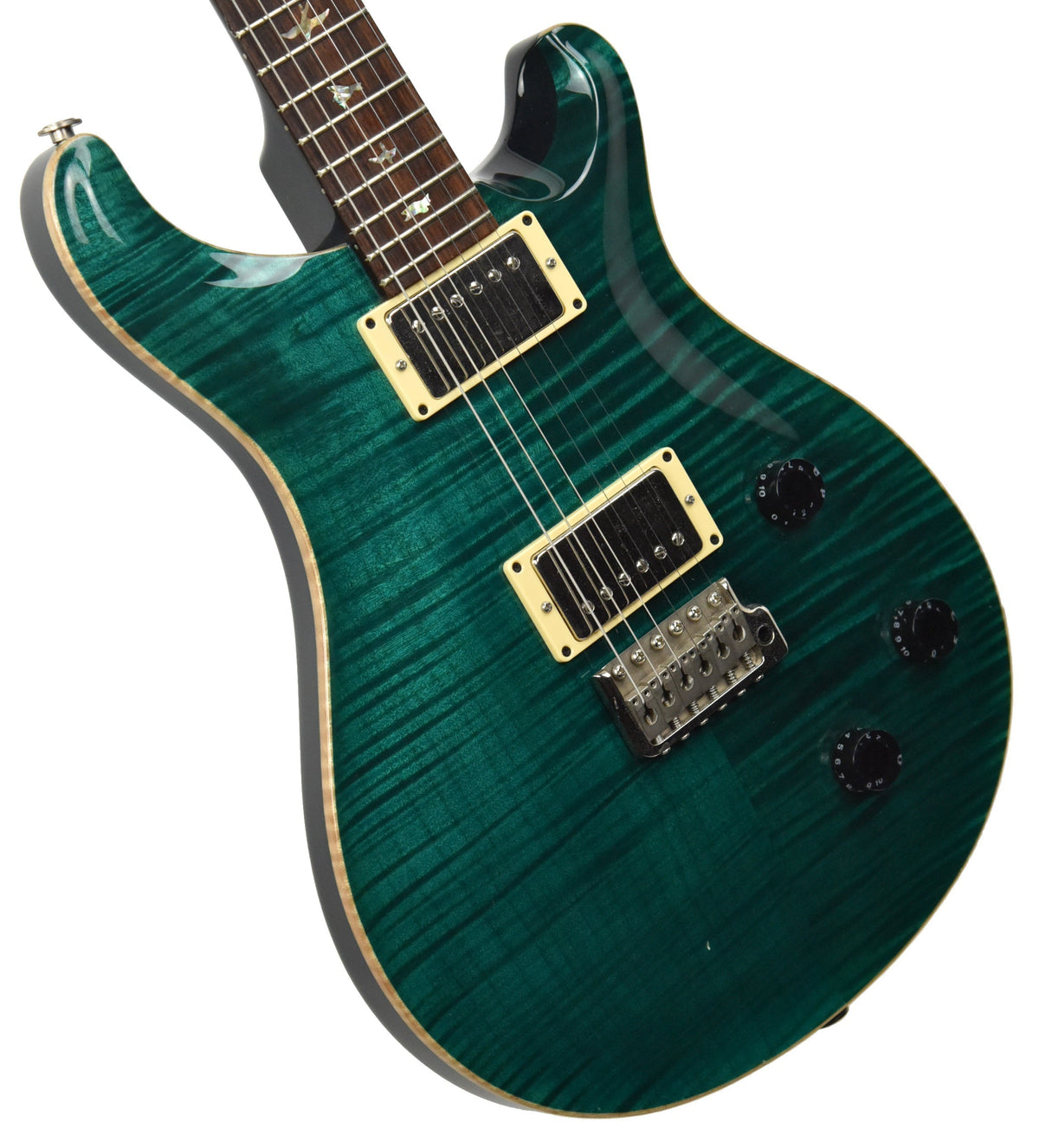 Used 2002 PRS Custom 22 10 Top Electric Guitar in Teal 263316