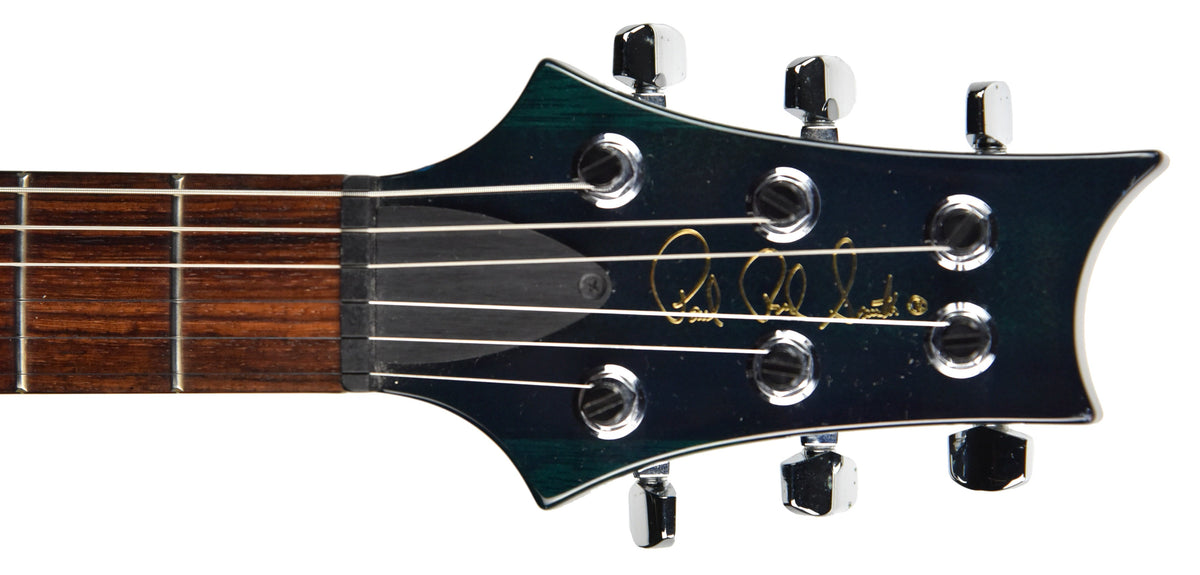 Used 2002 PRS Custom 22 10 Top Electric Guitar in Teal 263316