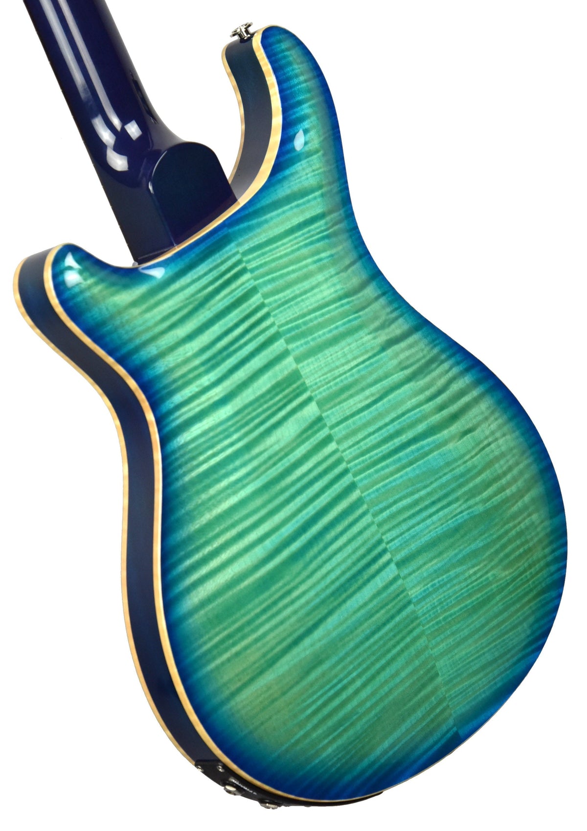 Used 2013 PRS Hollowbody II Piezo 10 Top in Makena Blue 205215