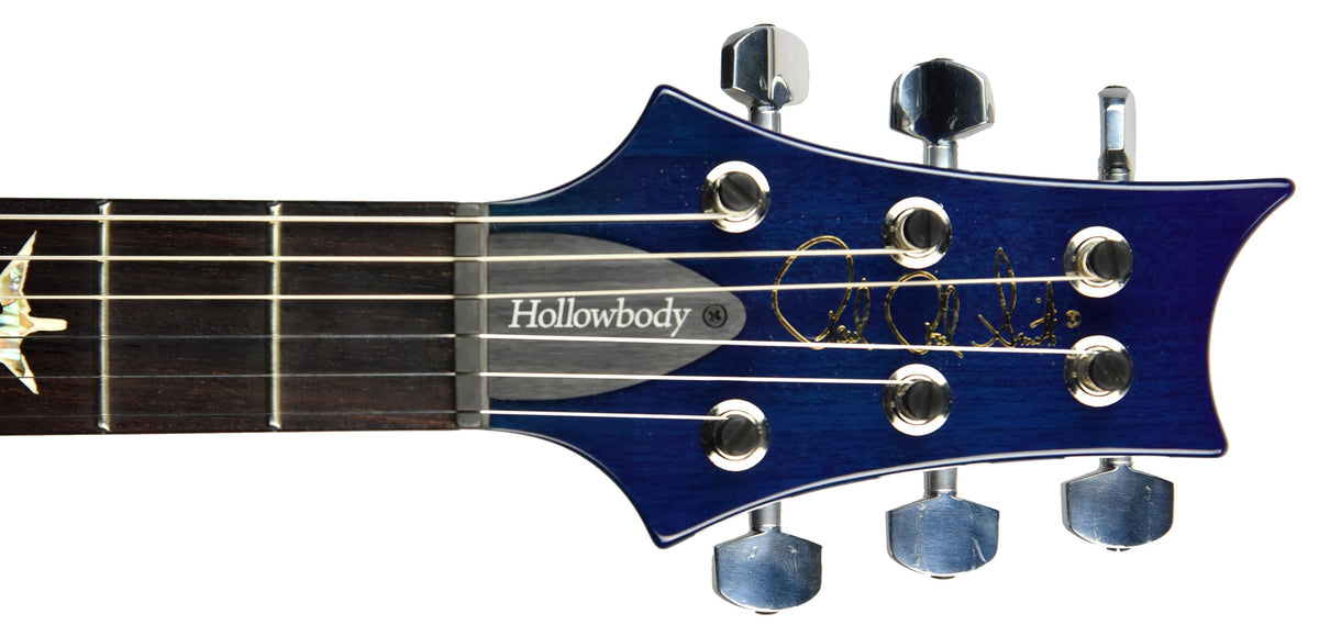Used 2013 PRS Hollowbody II Piezo 10 Top in Makena Blue 205215