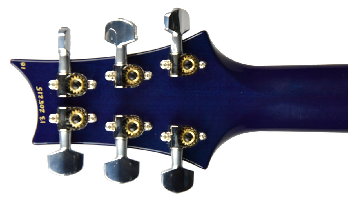 Used 2013 PRS Hollowbody II Piezo 10 Top in Makena Blue 205215