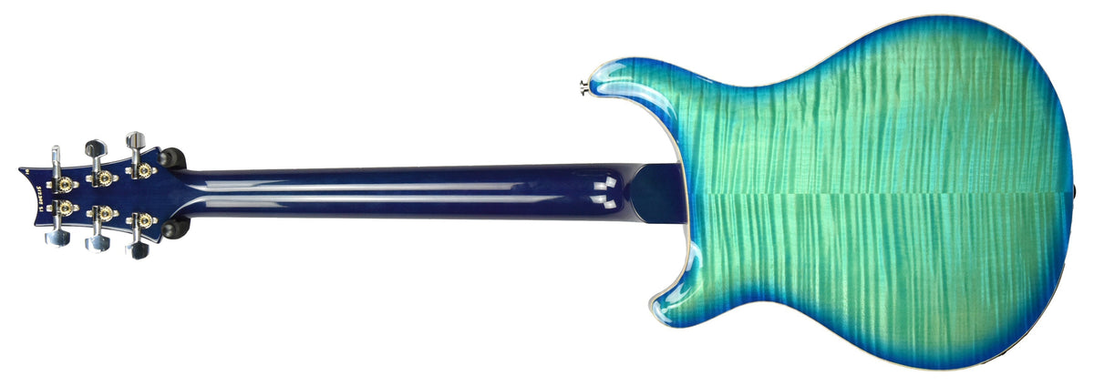 Used 2013 PRS Hollowbody II Piezo 10 Top in Makena Blue 205215