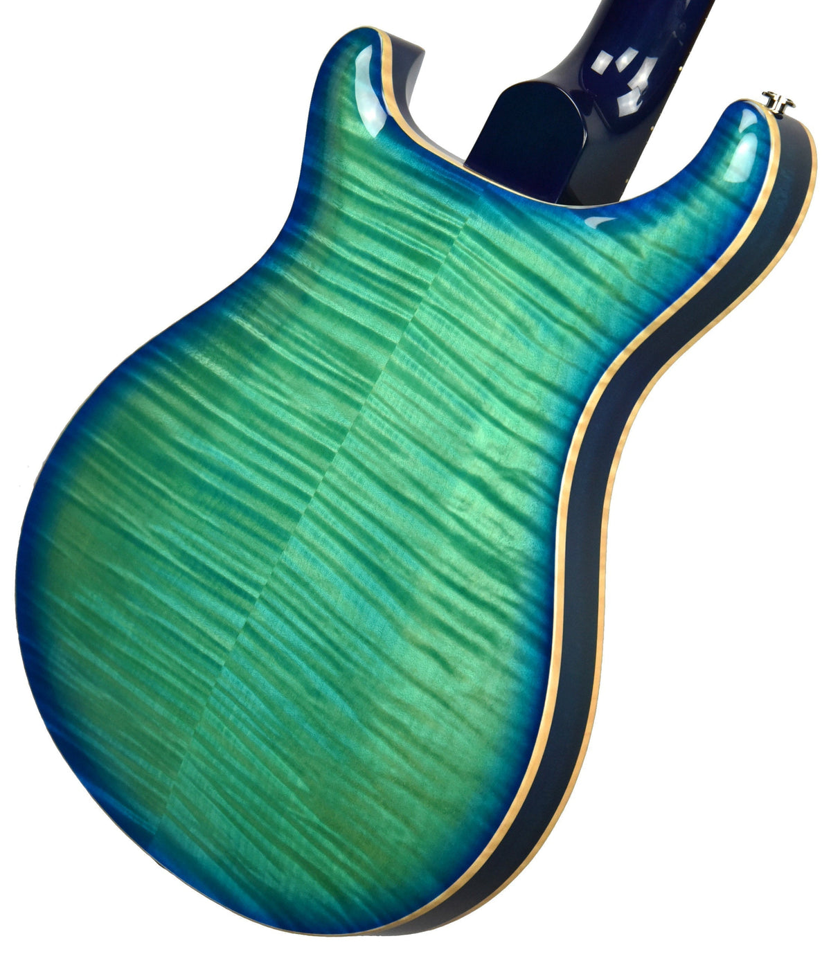 Used 2013 PRS Hollowbody II Piezo 10 Top in Makena Blue 205215