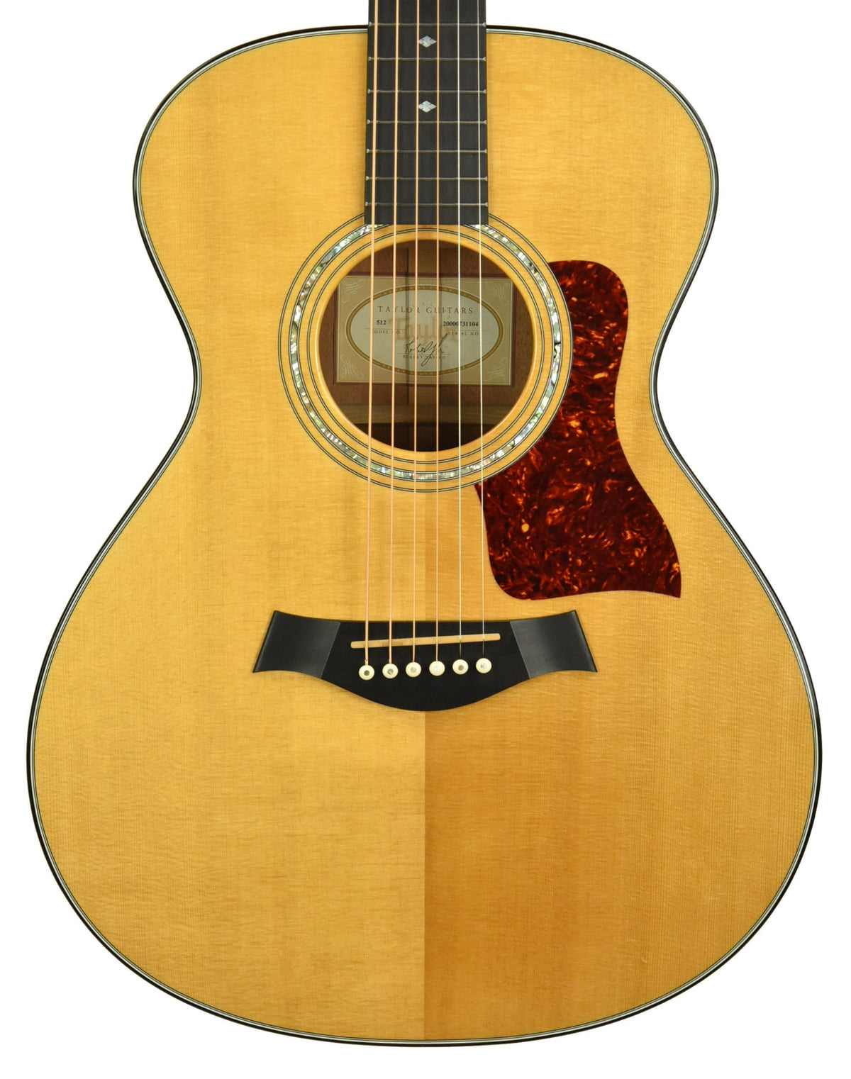 Used 2000 Taylor 512 Acoustic Guitar in Natural 20000731104