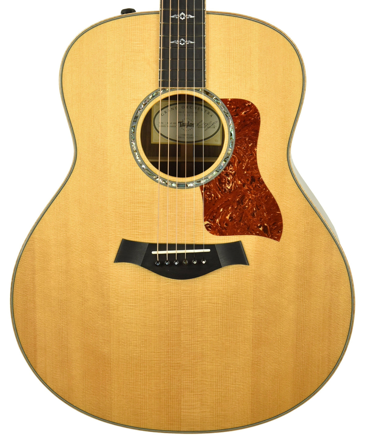 Used 2013 Taylor 818e 1st Edition Grand Orchestra Acoustic-Electric in Natural 1106053140