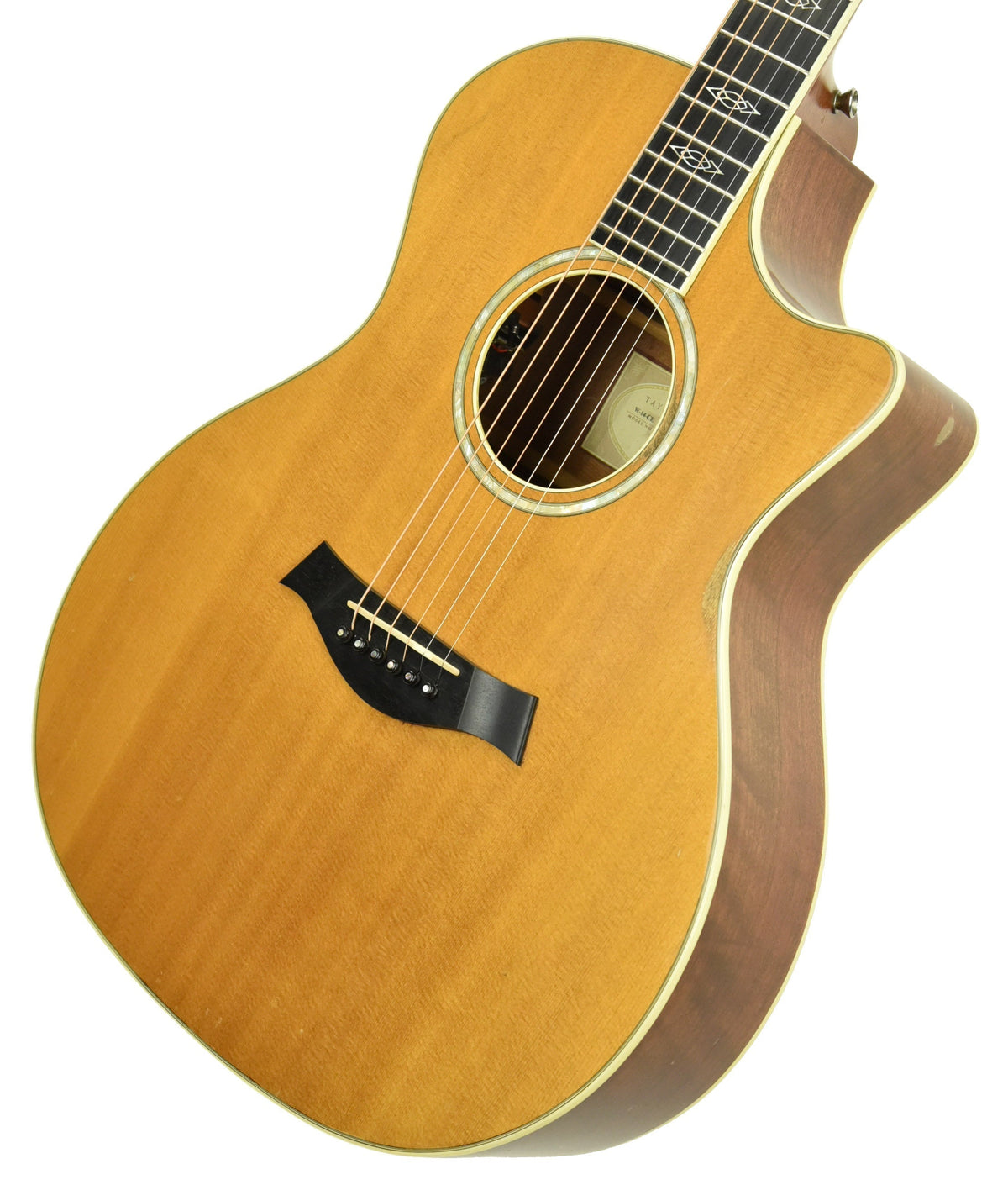 Used 2002 Taylor W-14-CE Acoustic Guitar in Natural 20020813156