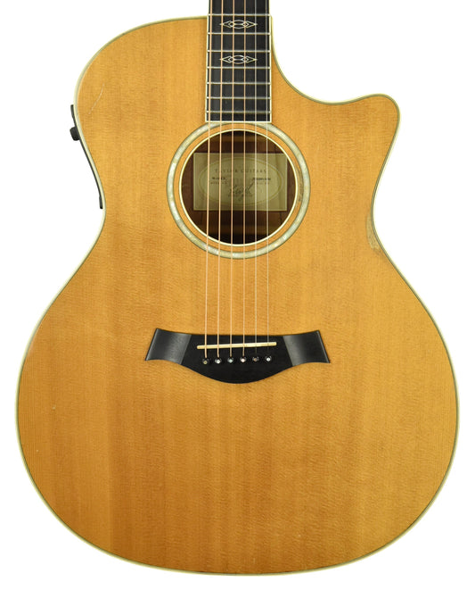Used 2002 Taylor W-14-CE Acoustic Guitar in Natural 20020813156