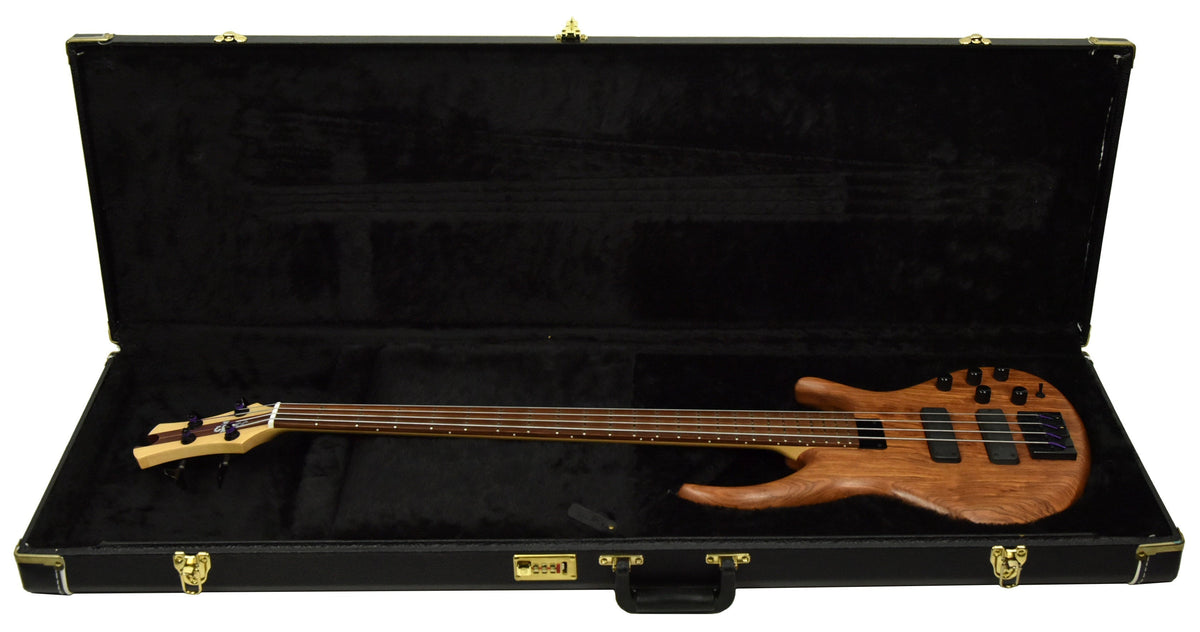 Used Tobias USA Made Killer "B" Natural Bubinga Bass Guitar 12013