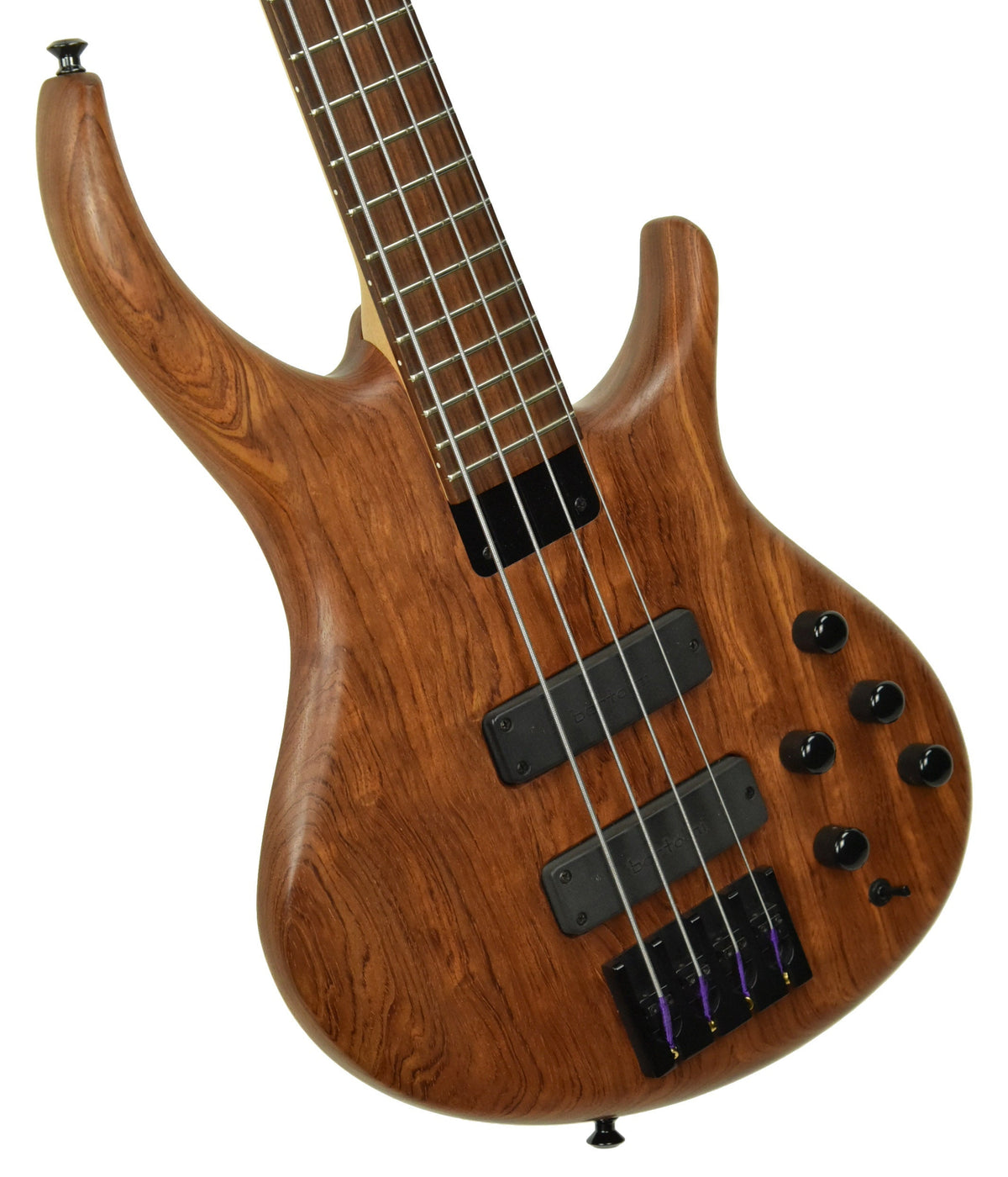 Used Tobias USA Made Killer "B" Natural Bubinga Bass Guitar 12013