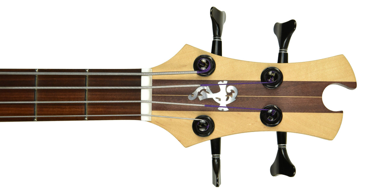 Used Tobias USA Made Killer "B" Natural Bubinga Bass Guitar 12013
