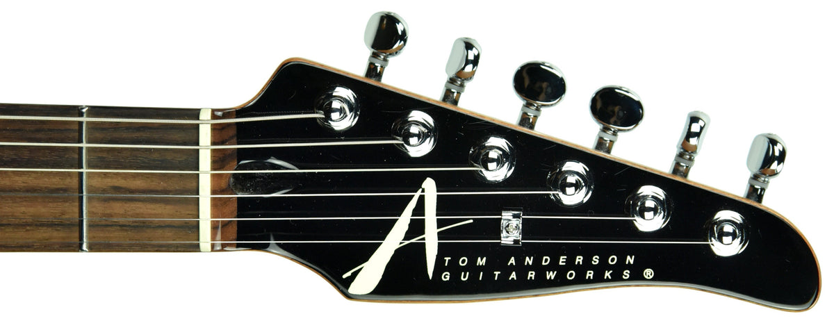 Used Tom Anderson Cobra S Electric Guitar in Black Surf 12-18-17P