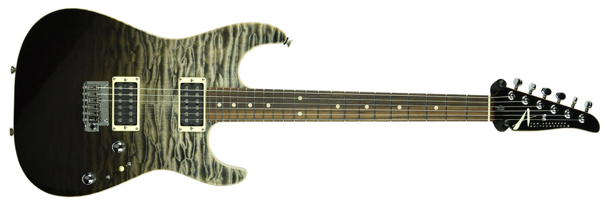 Used Tom Anderson Cobra S Electric Guitar in Black Surf 12-18-17P