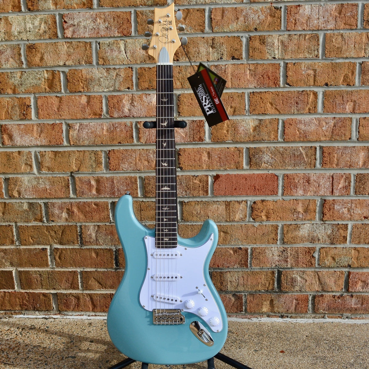 PRS SE Silver Sky Stone Blue