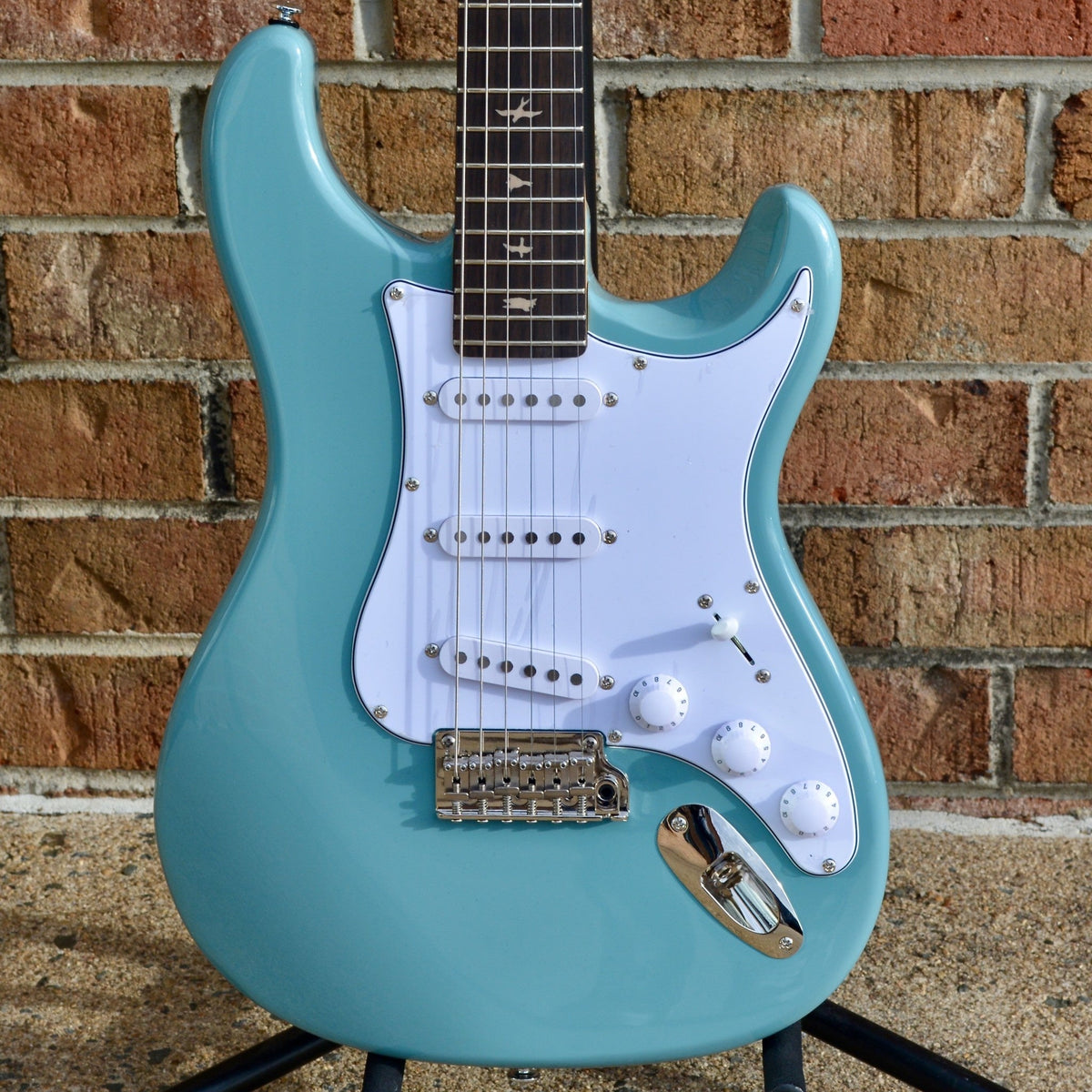 PRS SE Silver Sky Stone Blue