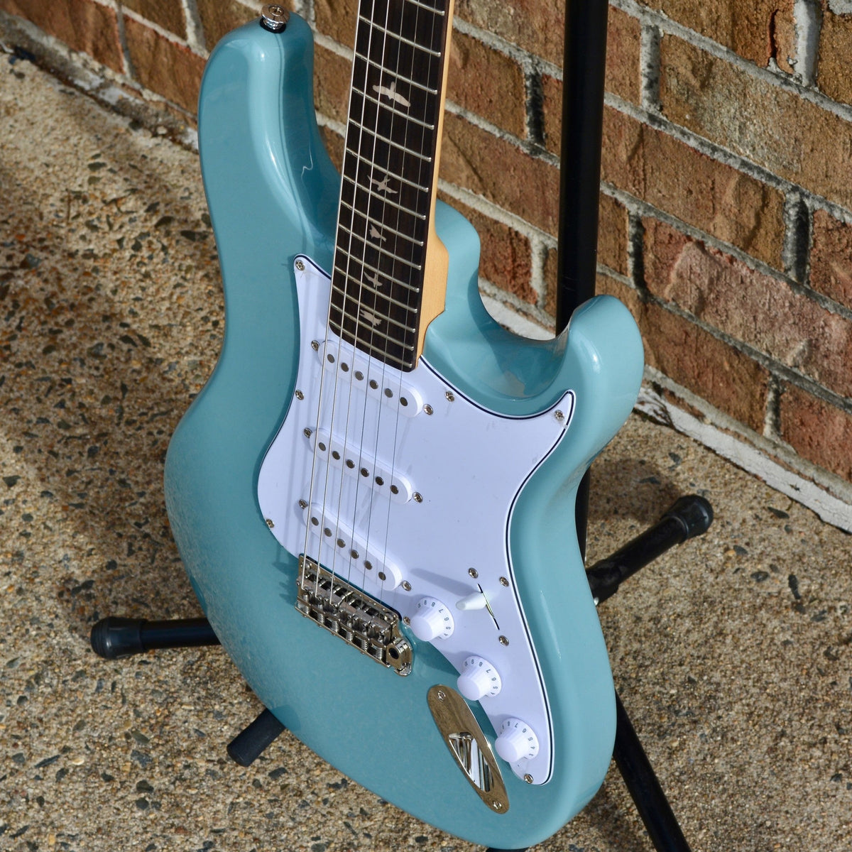 PRS SE Silver Sky Stone Blue