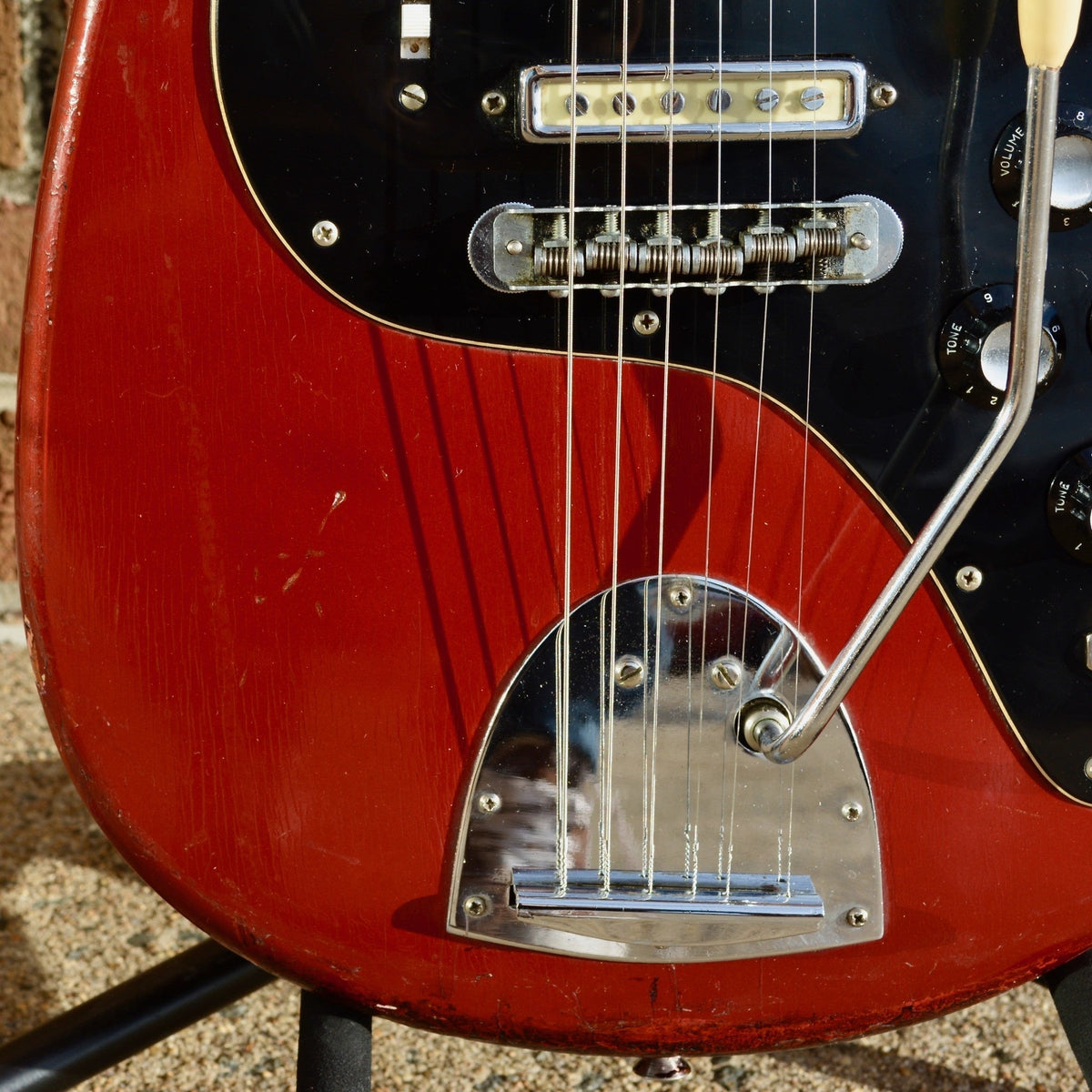 KAPA USED Minstrel Teardrop 1960's Red