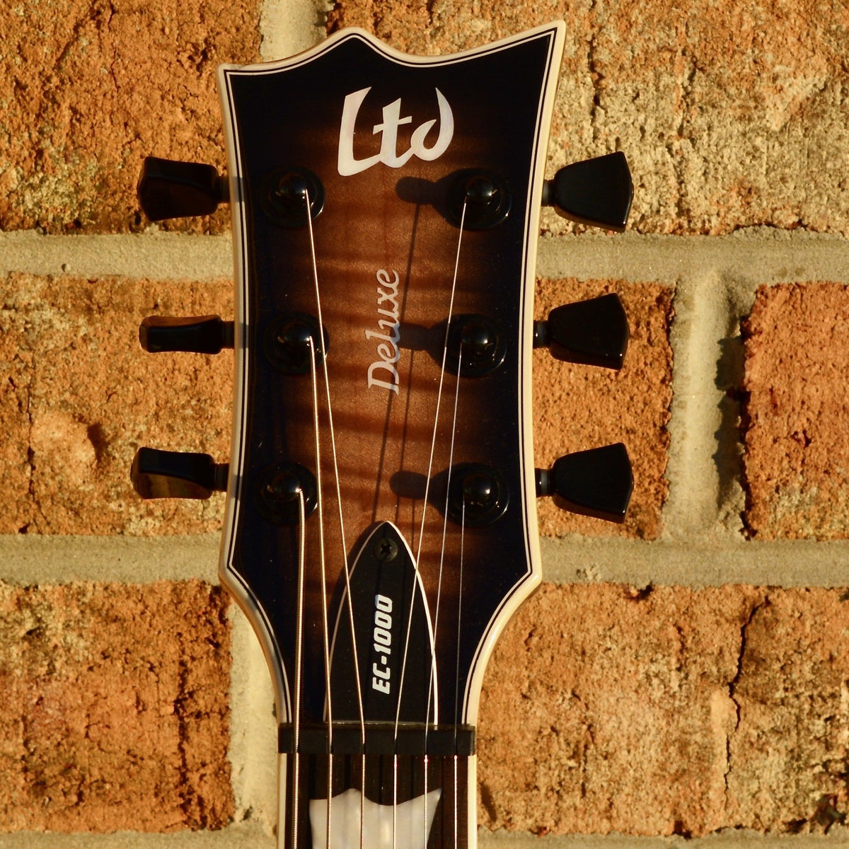 ESP LTD USED EC-1000T Black Natural Burst w/ Hardcase
