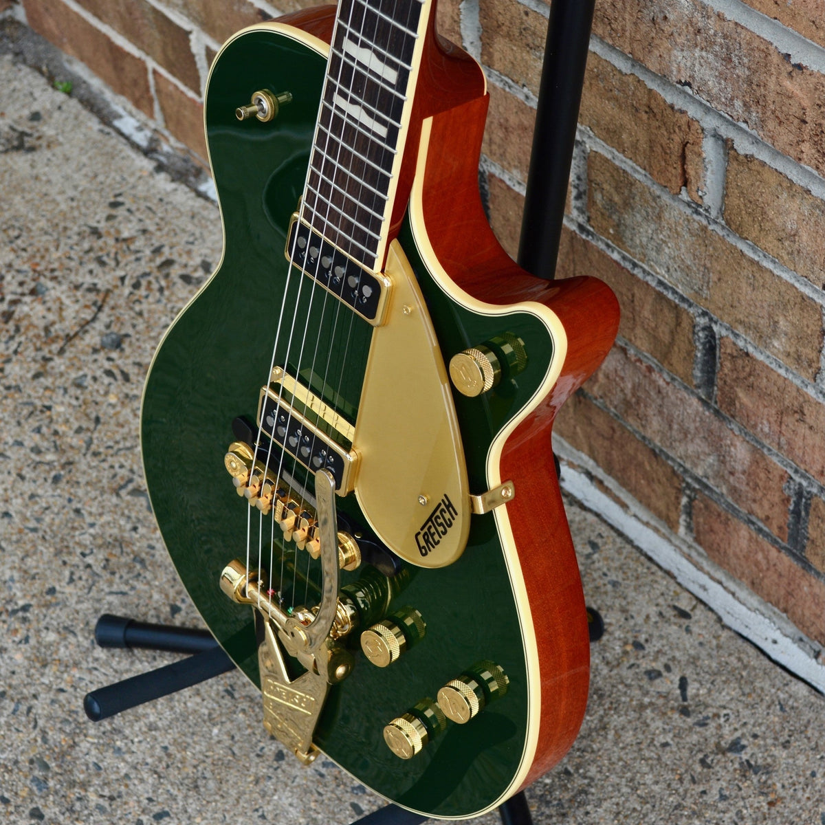 Gretsch USED G6128T-CG Duo Jet - Cadillac Green