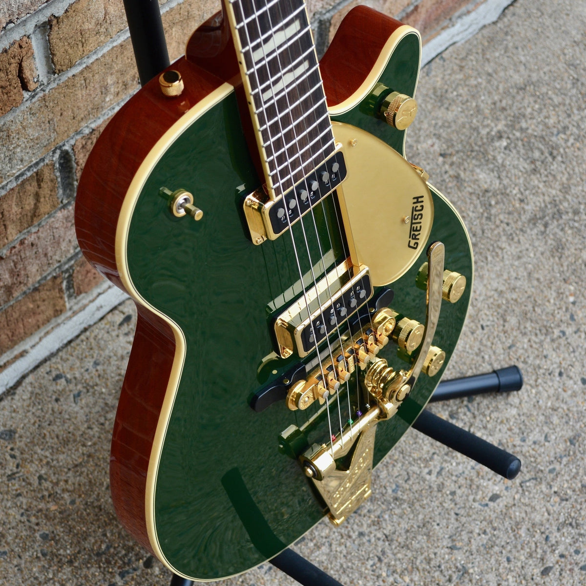 Gretsch USED G6128T-CG Duo Jet - Cadillac Green