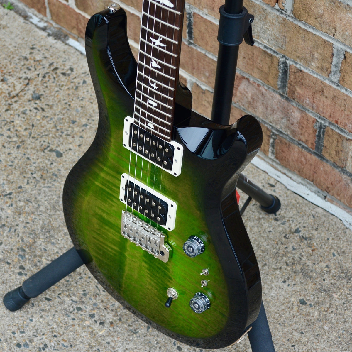 PRS USED S2 Custom 24-08 Eriza Verde Smokeburst