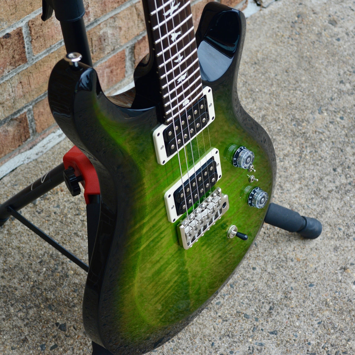 PRS USED S2 Custom 24-08 Eriza Verde Smokeburst