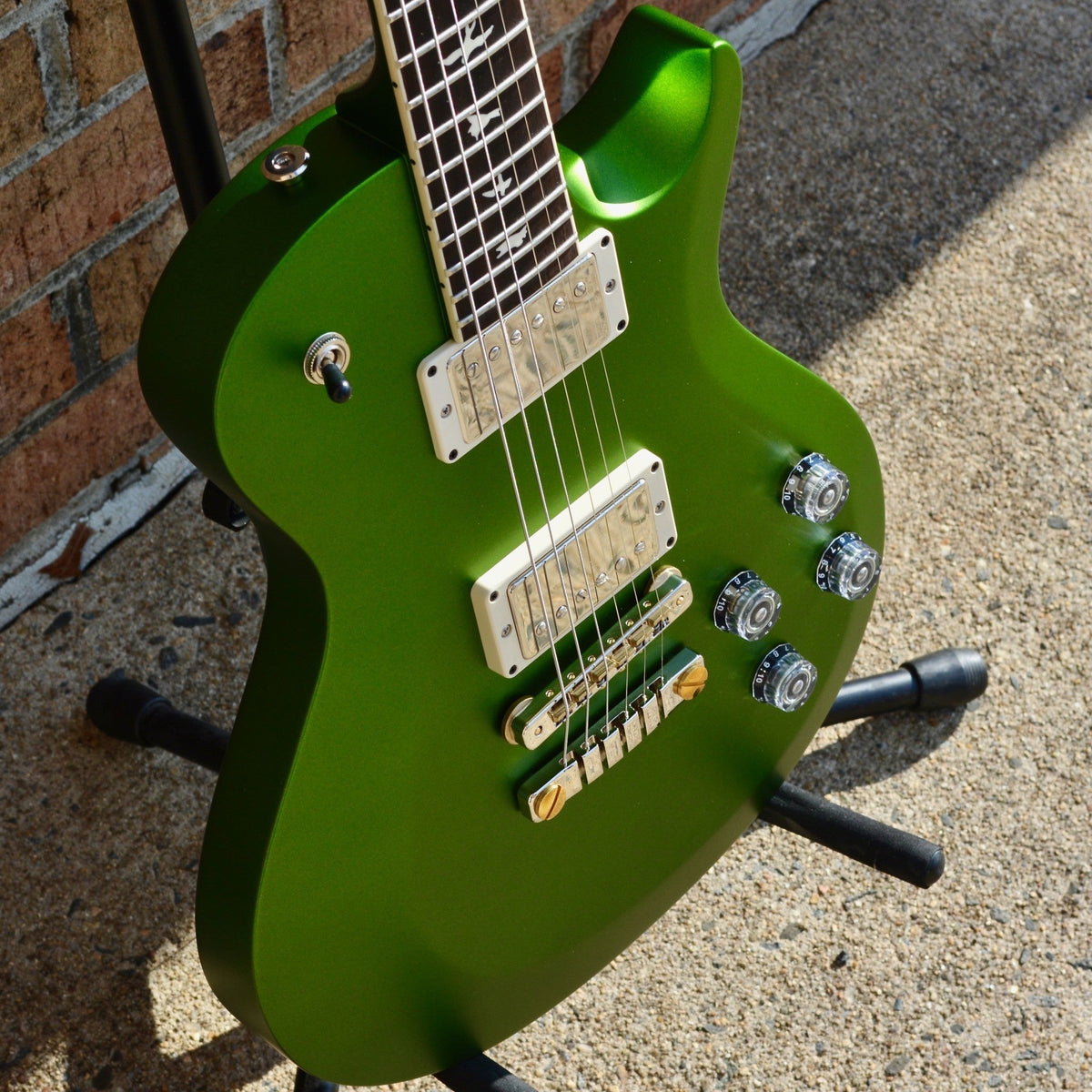 PRS S2 McCarty 594 Singlecut Frost Green Metallic