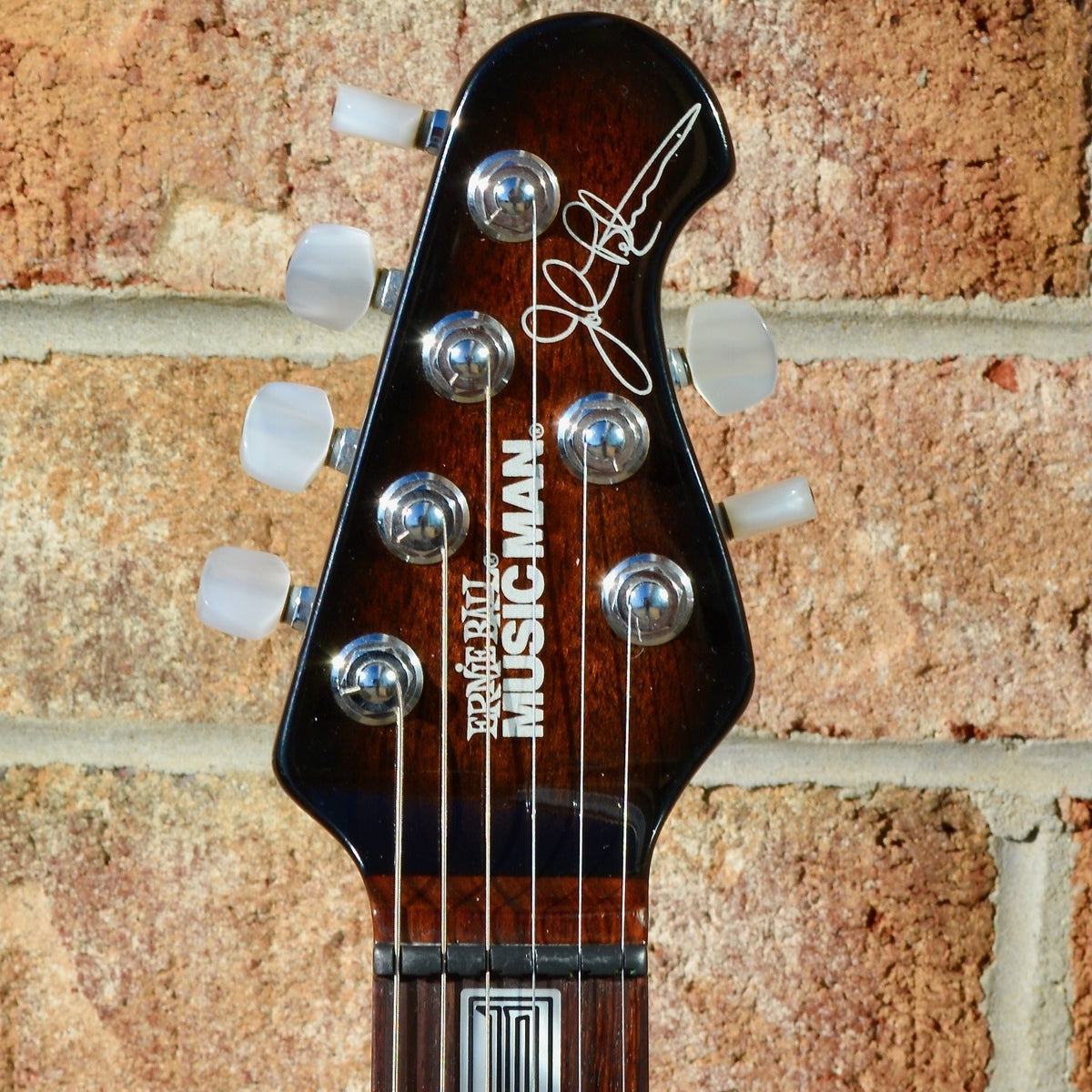 Ernie Ball USED Music Man JP6 Ball Family Reserve Charcoal Black Quilt