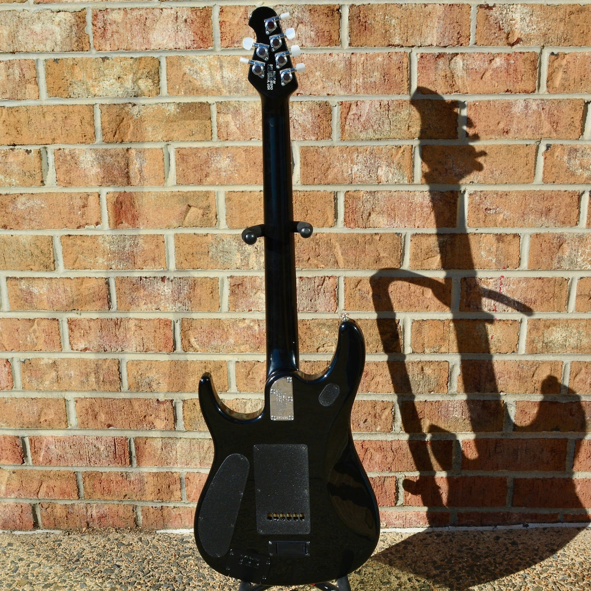 Ernie Ball USED Music Man JP6 Ball Family Reserve Charcoal Black Quilt