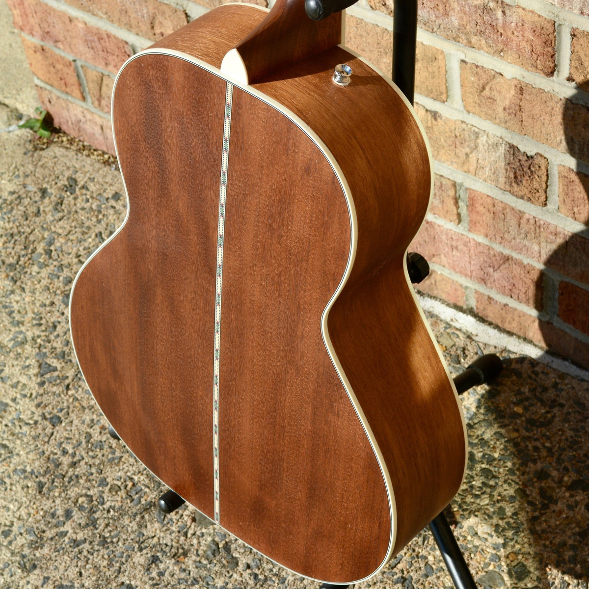Fender PS-220E Parlor, All Mahogany, Ovangkol Fingerboard, Aged Cognac Burst