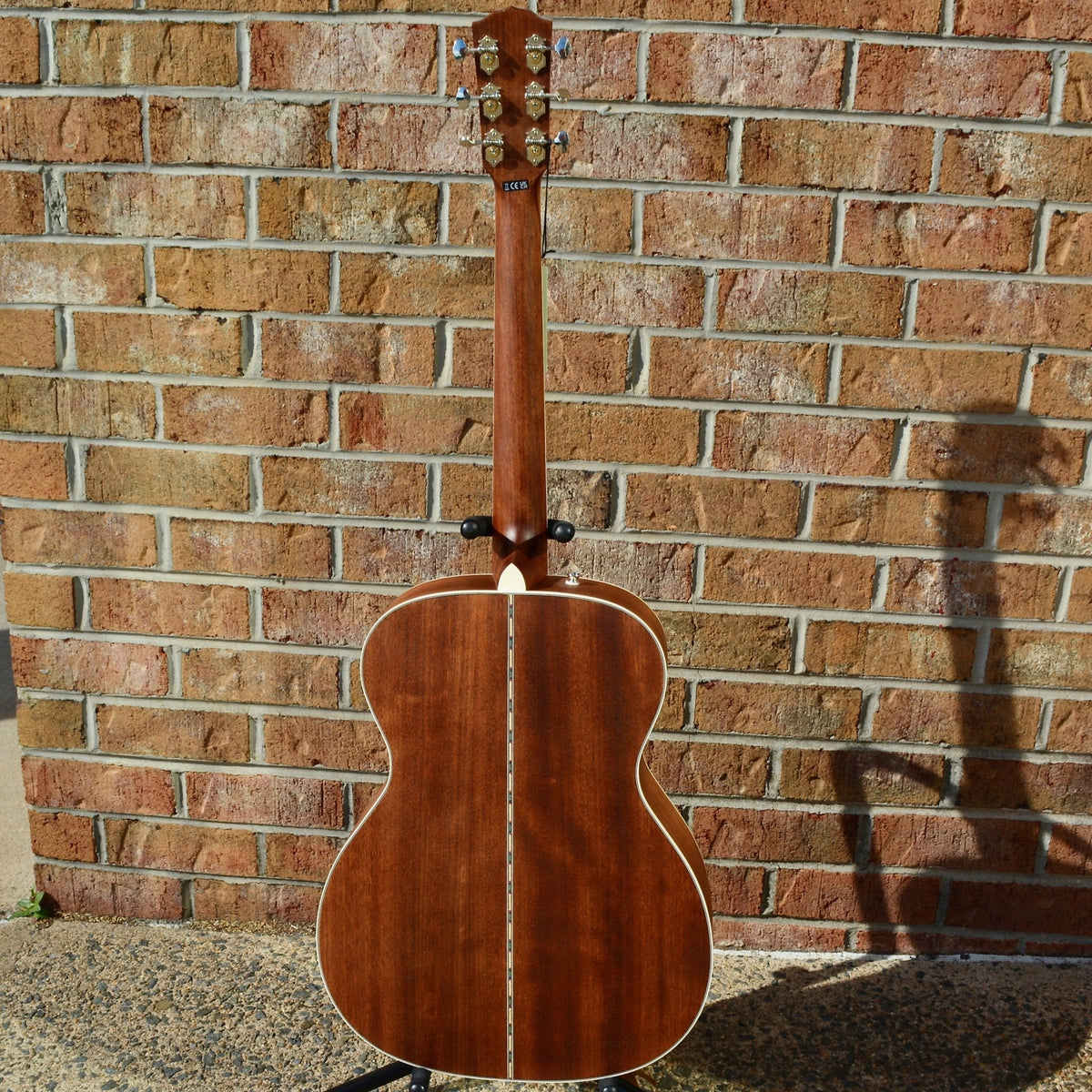 Fender PO-220E Orchestra, All Mahogany, Ovangkol Fingerboard, Aged Cognac Burst