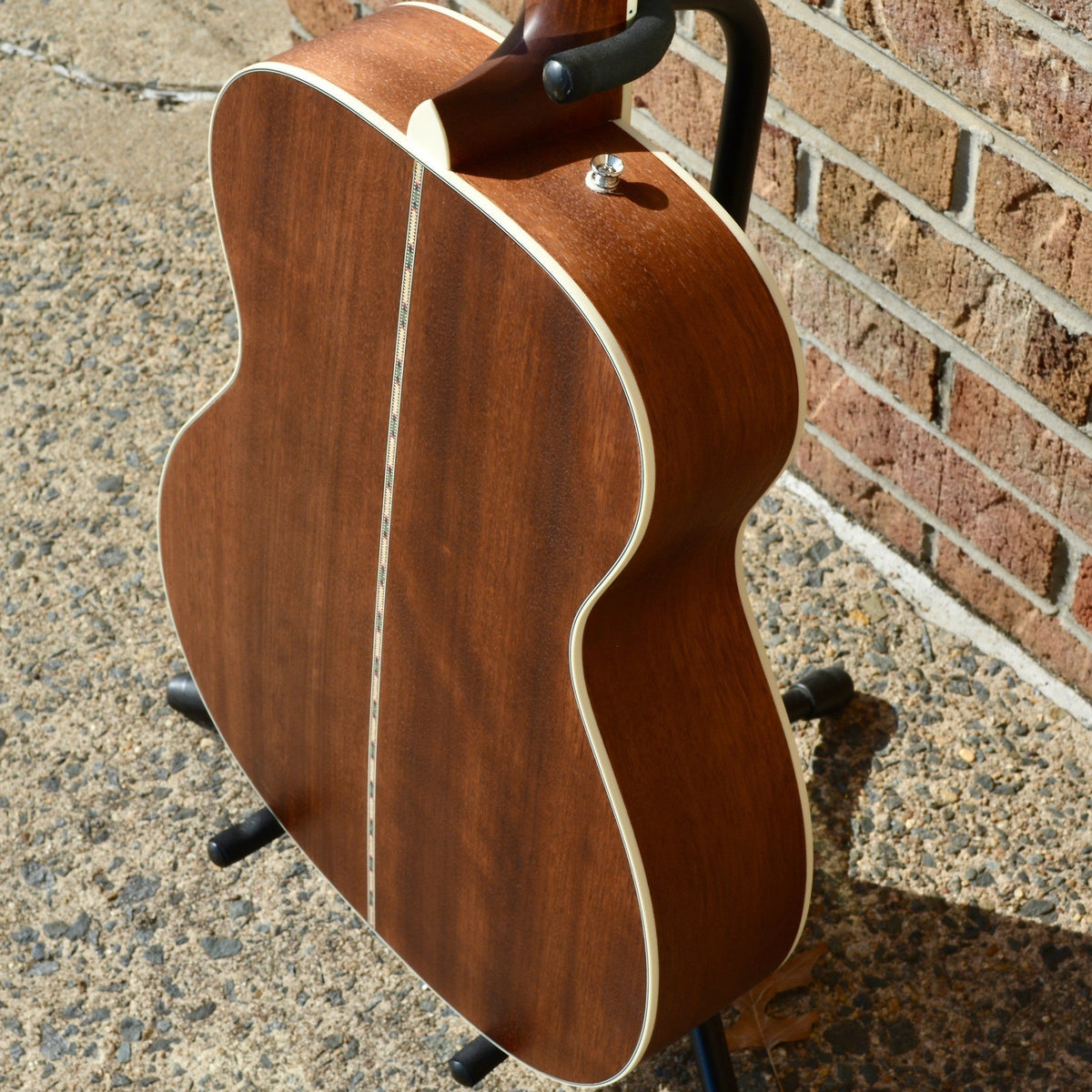 Fender PO-220E Orchestra, All Mahogany, Ovangkol Fingerboard, Aged Cognac Burst