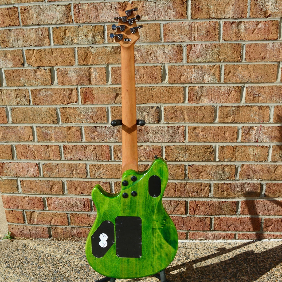 EVH Wolfgang® WG Standard QM, Baked Maple Fingerboard, Transparent Green