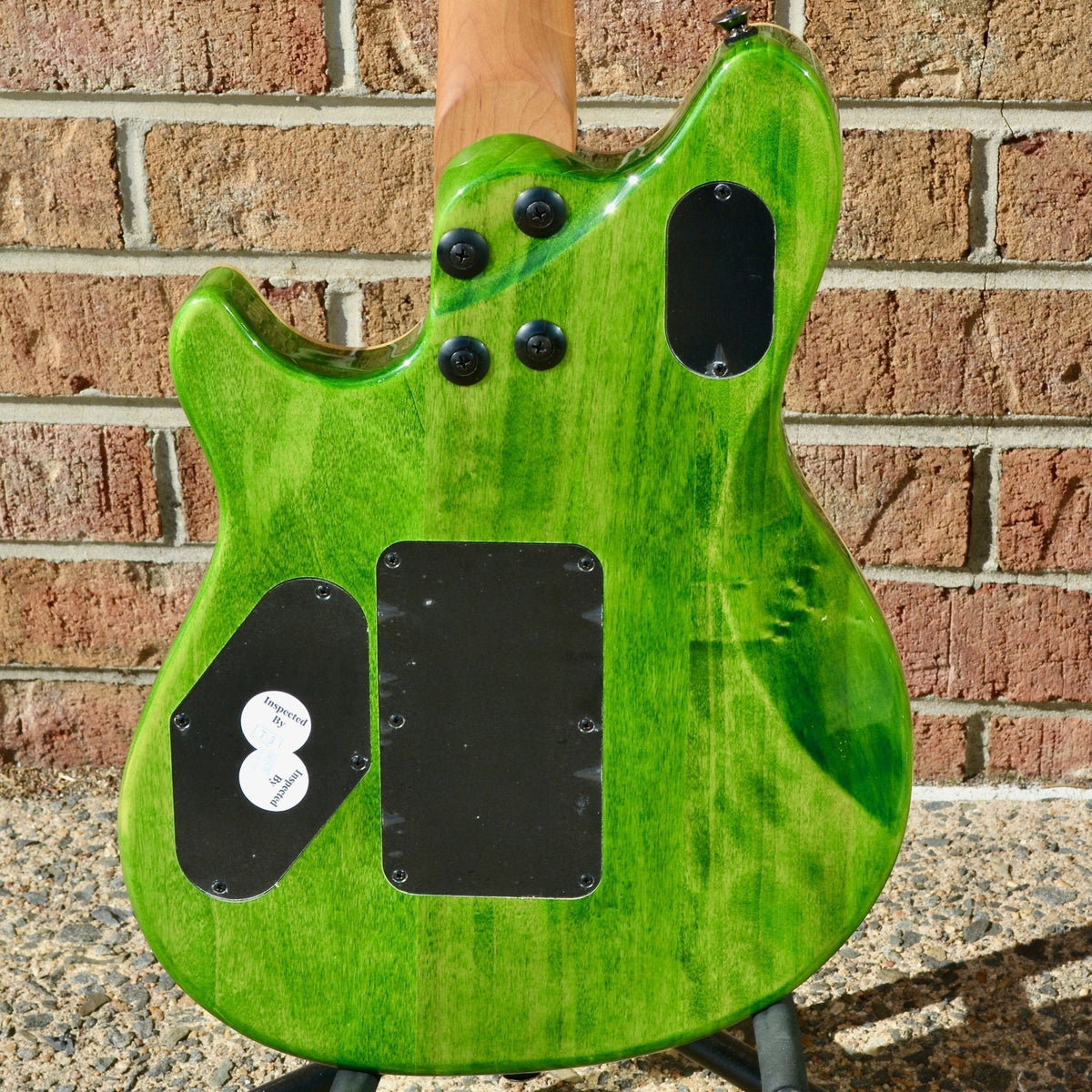 EVH Wolfgang® WG Standard QM, Baked Maple Fingerboard, Transparent Green