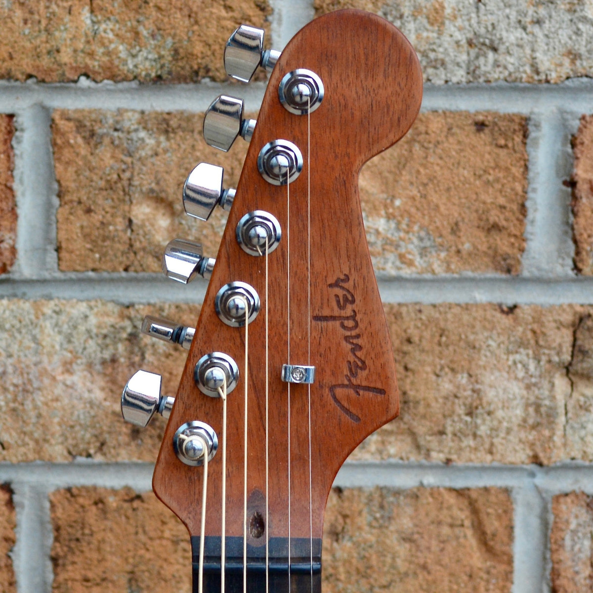 Fender American Acoustasonic® Strat®, Ebony Fingerboard, 3-Color Sunburst
