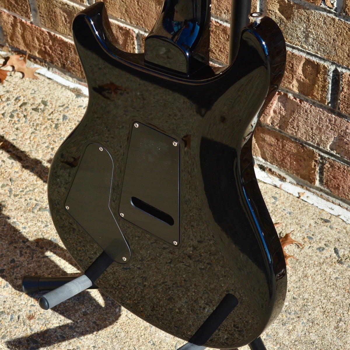 PRS Custom 24 Floyd 10 Top Black Wrap Burst