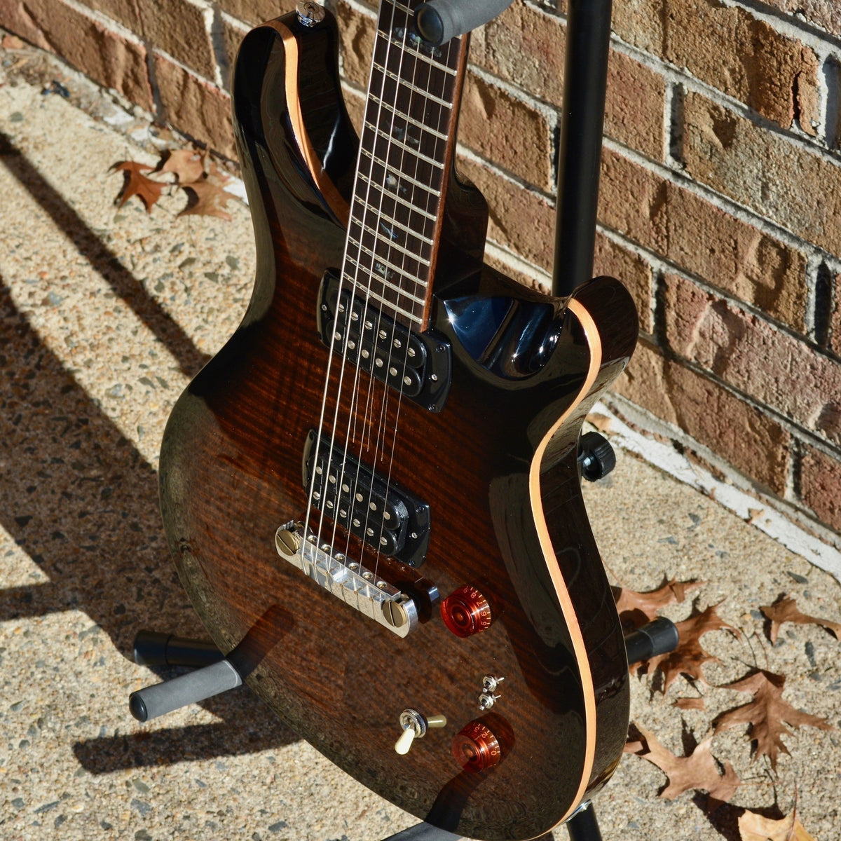 PRS SE Paul's Guitar Black Gold Burst