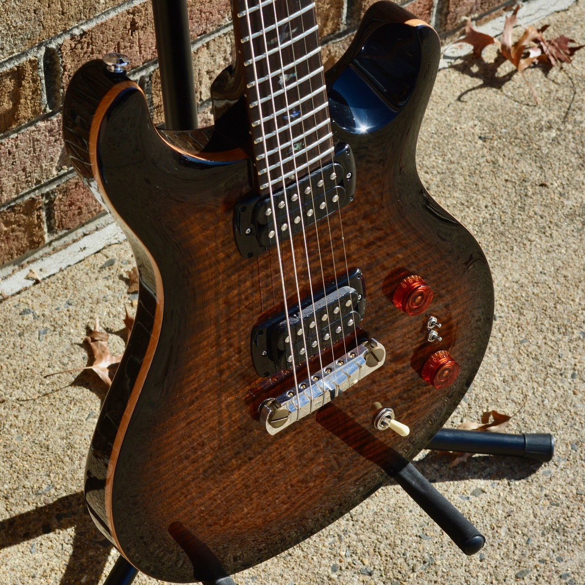 PRS SE Paul's Guitar Black Gold Burst