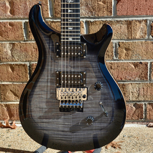 PRS SE Custom 24 "Floyd"Charcoal Burst