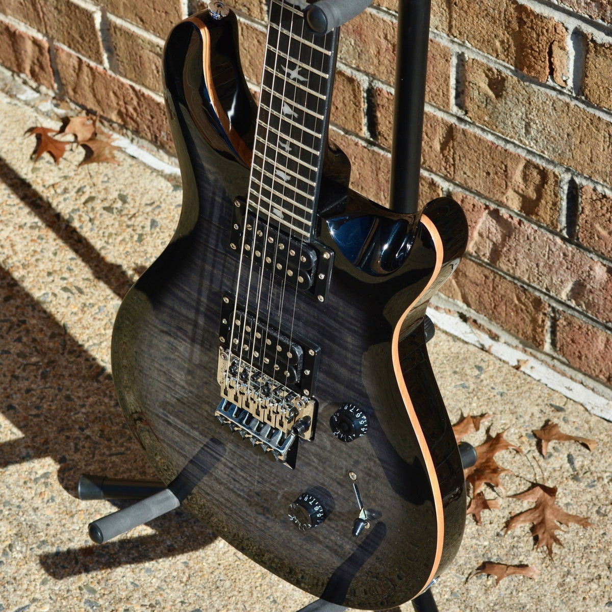 PRS SE Custom 24 "Floyd"Charcoal Burst