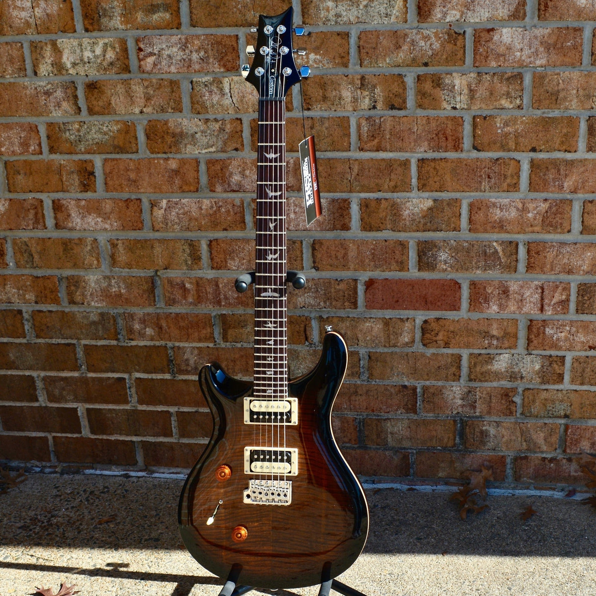 PRS Custom 24 "Lefty" Black Gold Burst