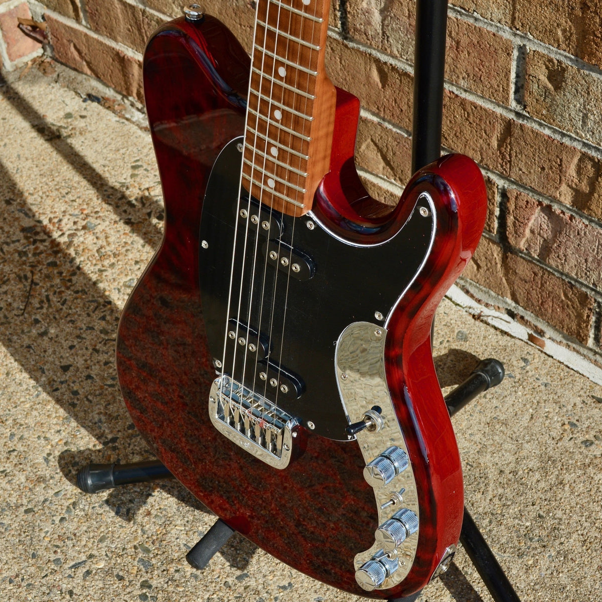 G&L 40th Anniversary Espada Ruby Red Metallic