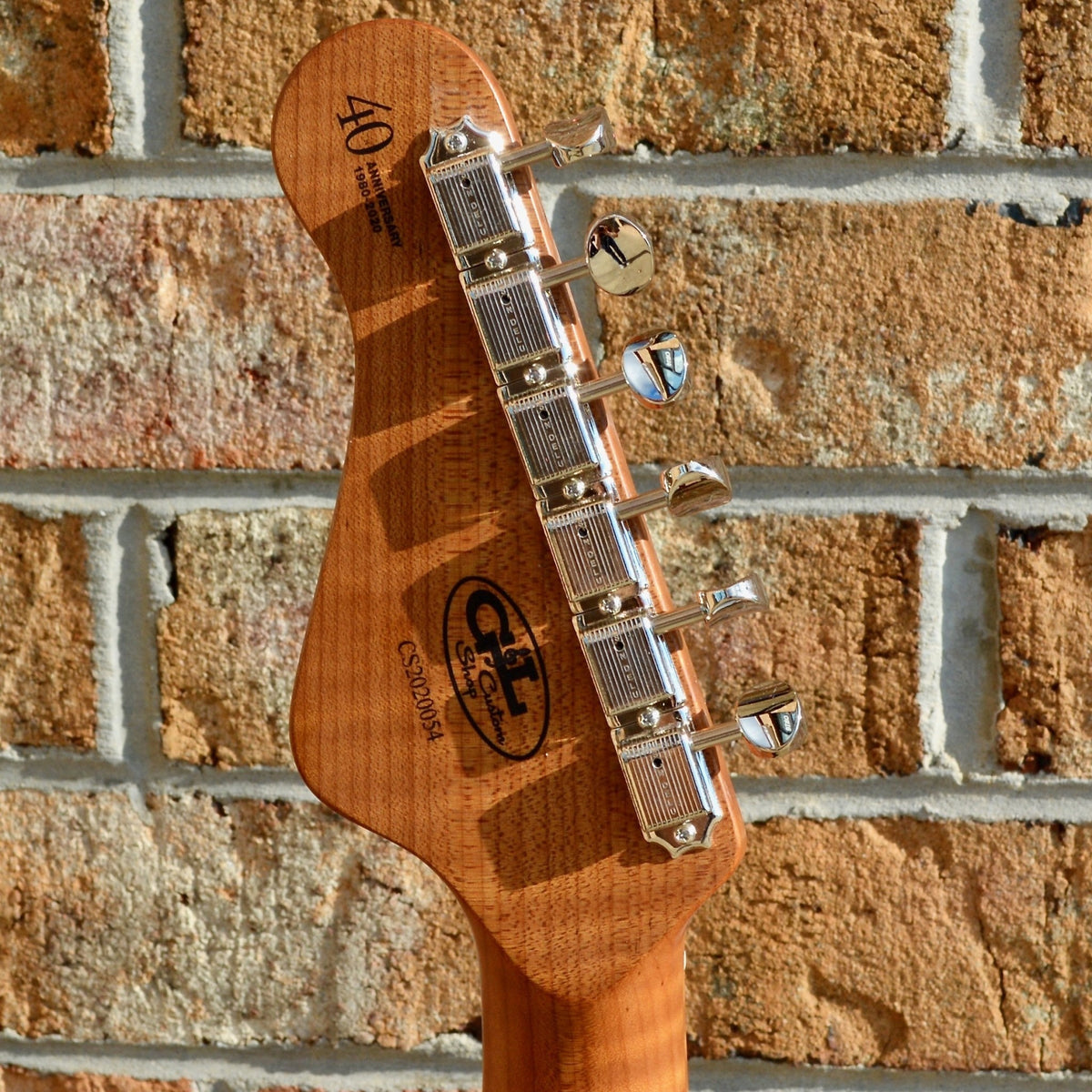 G&L 40th Anniversary Espada Ruby Red Metallic