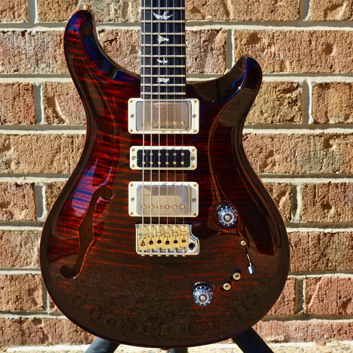 PRS Special Semi-Hollow 10 Top Fire Red Burst