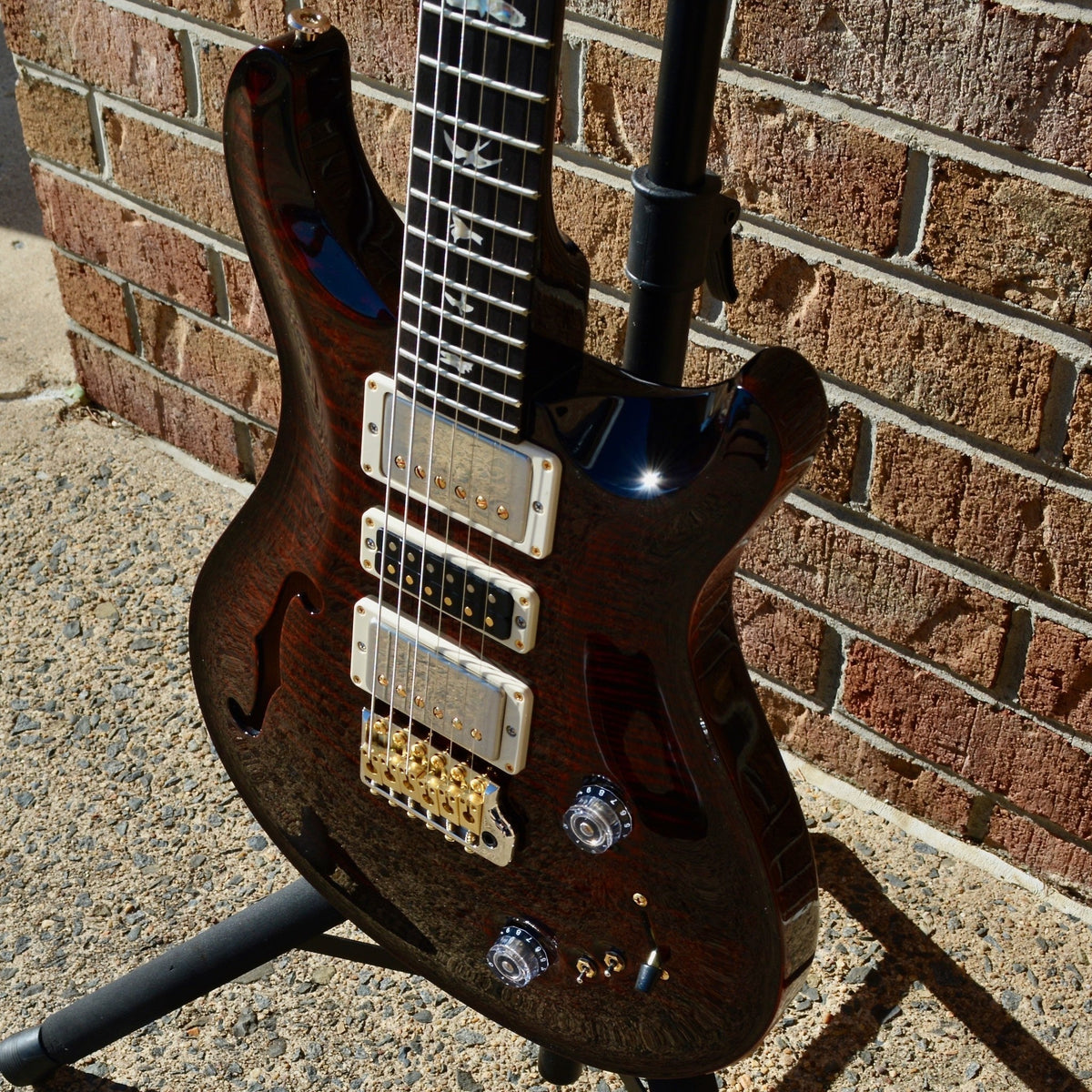 PRS Special Semi-Hollow 10 Top Fire Red Burst
