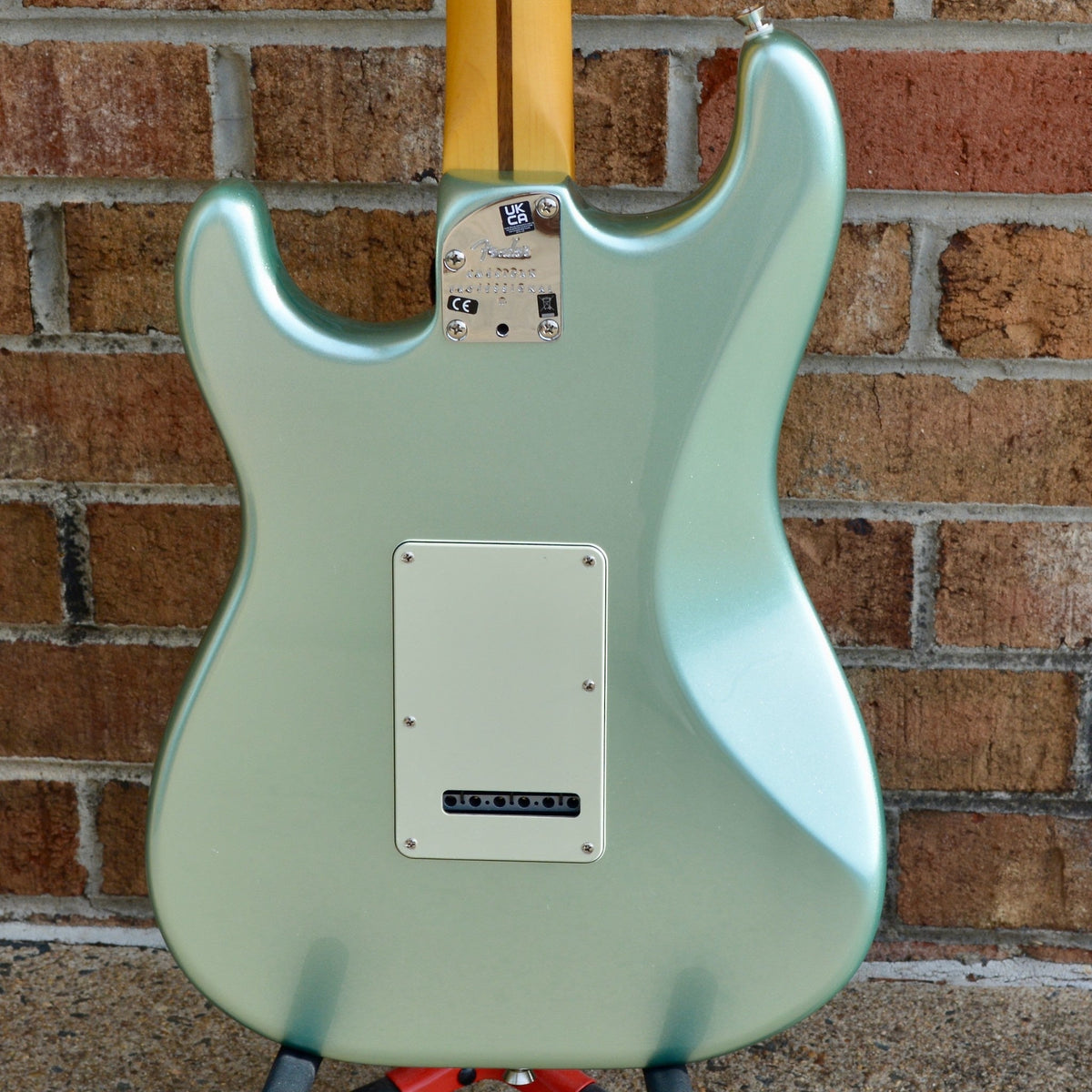 Fender American Professional II Stratocaster®, Maple Fingerboard, Mystic Surf Green