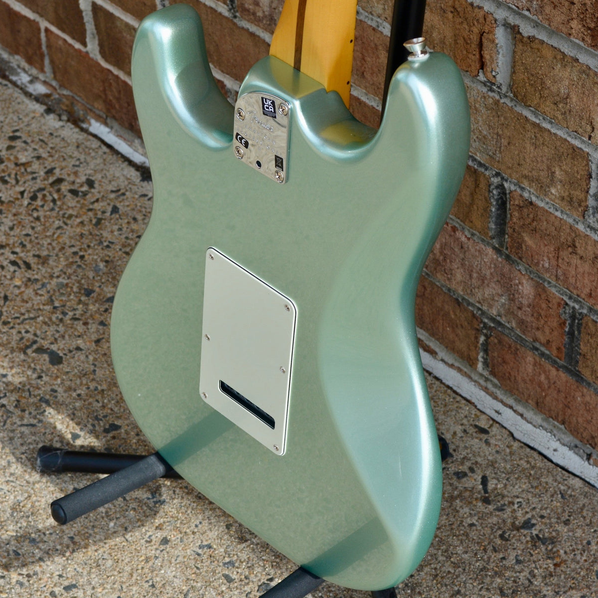 Fender American Professional II Stratocaster®, Maple Fingerboard, Mystic Surf Green
