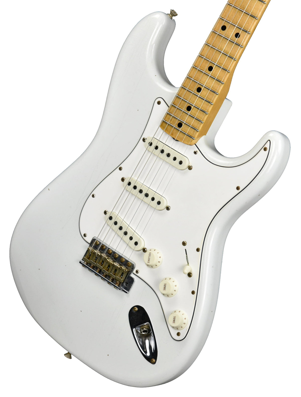 Fender Custom Shop 69 Stratocaster Journeyman Relic in Olympic White CZ547462